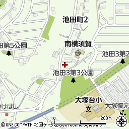 池田マンション三号棟周辺の地図