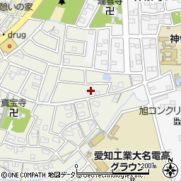 愛知県春日井市熊野町1708-5周辺の地図