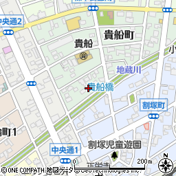 愛知県春日井市貴船町78周辺の地図