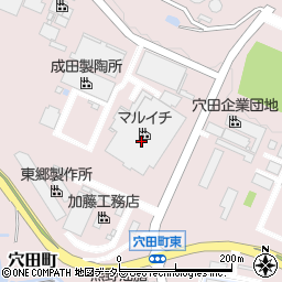 愛知県瀬戸市穴田町975周辺の地図