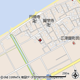 滋賀県彦根市三津屋町1103周辺の地図
