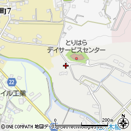 愛知県瀬戸市鳥原町164周辺の地図