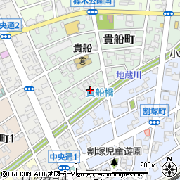 愛知県春日井市貴船町77周辺の地図