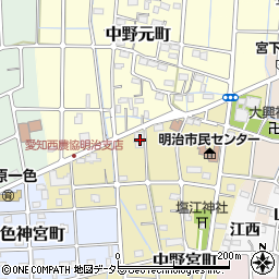 松寿司 本店周辺の地図