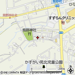 愛知県春日井市熊野町1393-6周辺の地図