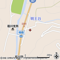 滋賀県大津市葛川坊村町93周辺の地図