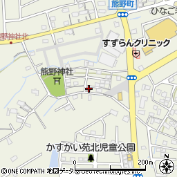 愛知県春日井市熊野町1398-1周辺の地図