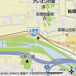 神奈川県小田原市板橋209周辺の地図
