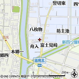 愛知県稲沢市片原一色町舟入17周辺の地図