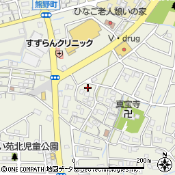 愛知県春日井市熊野町1460-2周辺の地図