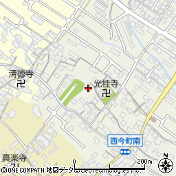 滋賀県彦根市西今町618周辺の地図