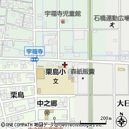 愛知県北名古屋市宇福寺長田111周辺の地図