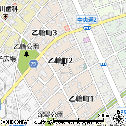 愛知県春日井市乙輪町2丁目101周辺の地図