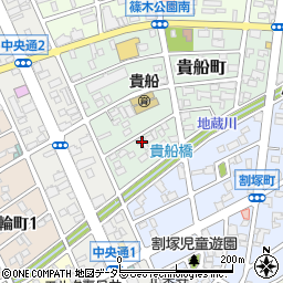 愛知県春日井市貴船町67周辺の地図