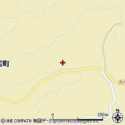 愛知県豊田市大岩町林越周辺の地図