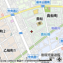 愛知県春日井市貴船町63周辺の地図