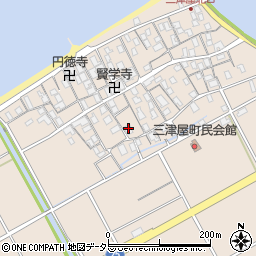 滋賀県彦根市三津屋町1080周辺の地図