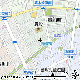 愛知県春日井市貴船町68周辺の地図