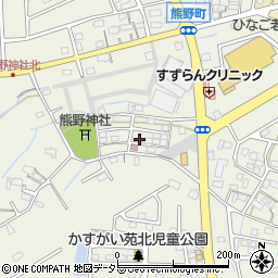 愛知県春日井市熊野町1350-9周辺の地図