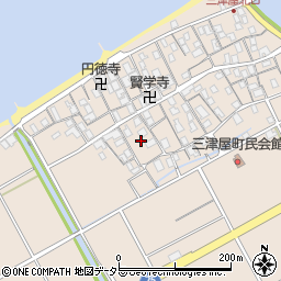 滋賀県彦根市三津屋町1088周辺の地図