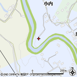 千葉県夷隅郡大多喜町小内256周辺の地図