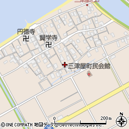 滋賀県彦根市三津屋町1065周辺の地図