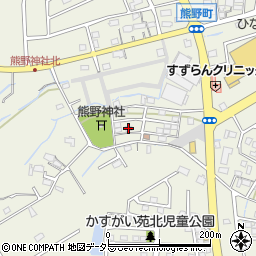 愛知県春日井市熊野町1350-14周辺の地図