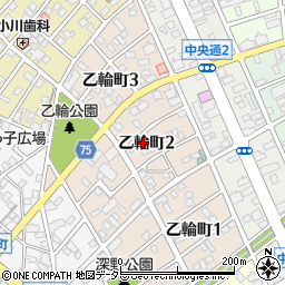 愛知県春日井市乙輪町2丁目82周辺の地図