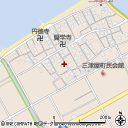 滋賀県彦根市三津屋町1090周辺の地図
