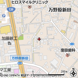 静岡県富士宮市万野原新田3566周辺の地図