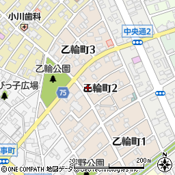 愛知県春日井市乙輪町2丁目79周辺の地図