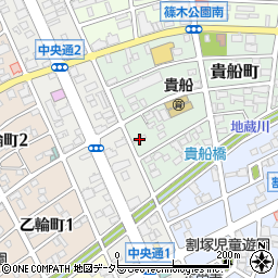 愛知県春日井市貴船町62周辺の地図
