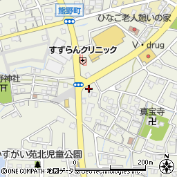 愛知県春日井市熊野町1444周辺の地図