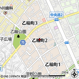 愛知県春日井市乙輪町2丁目84周辺の地図