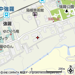 神奈川県足柄下郡箱根町強羅1300-169周辺の地図