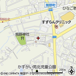 愛知県春日井市熊野町1350-21周辺の地図