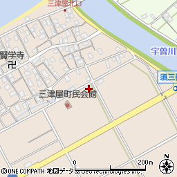 滋賀県彦根市三津屋町1441周辺の地図