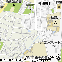 愛知県春日井市熊野町1260-3周辺の地図