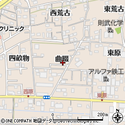 愛知県名古屋市守山区中志段味曲畷周辺の地図