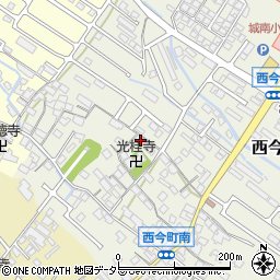 滋賀県彦根市西今町611周辺の地図