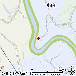 千葉県夷隅郡大多喜町小内261周辺の地図