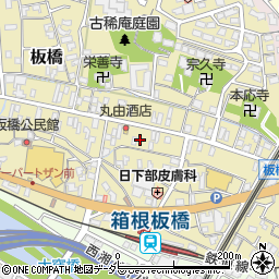 神奈川県小田原市板橋659周辺の地図
