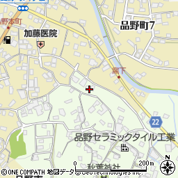 愛知県瀬戸市窯町67周辺の地図