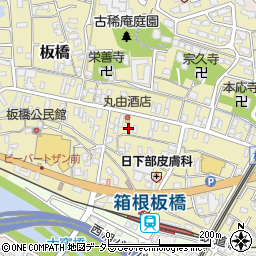 神奈川県小田原市板橋652周辺の地図