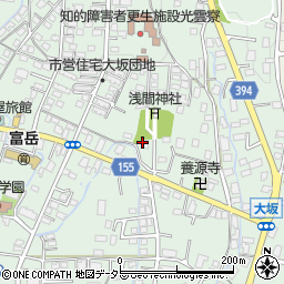 静岡県御殿場市大坂176周辺の地図
