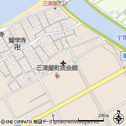 滋賀県彦根市三津屋町1432周辺の地図