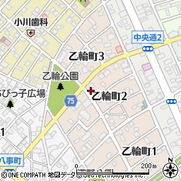 愛知県春日井市乙輪町2丁目53-1周辺の地図