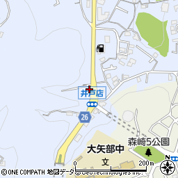 井戸店周辺の地図