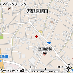静岡県富士宮市万野原新田3573周辺の地図