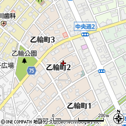愛知県春日井市乙輪町2丁目87周辺の地図